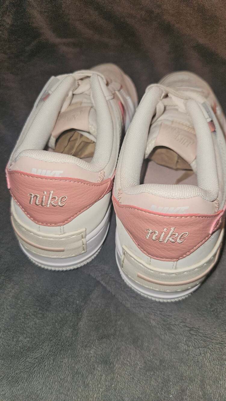Nike Air Force 1 Shadow Phantom/Pink Oxford Women's Sneakers DZ1847-001 - Picture 3 of 7